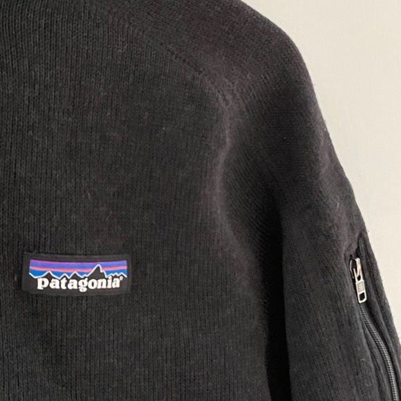 Patagonia Women 1/4 Zip Better Sweater Jacket Soft Cotton Size M Company Logo - Picture 4 of 11